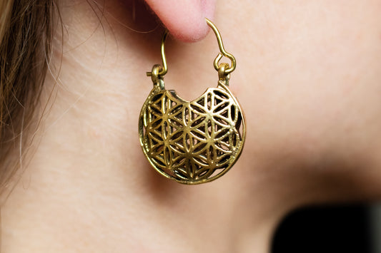 Flower of Life Earrings