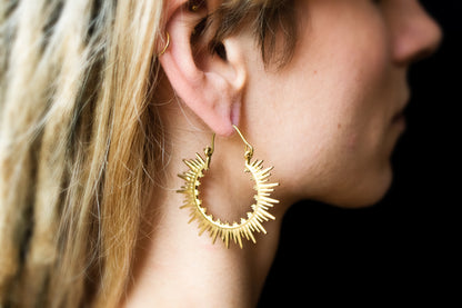 Sunny Hoop Earrings