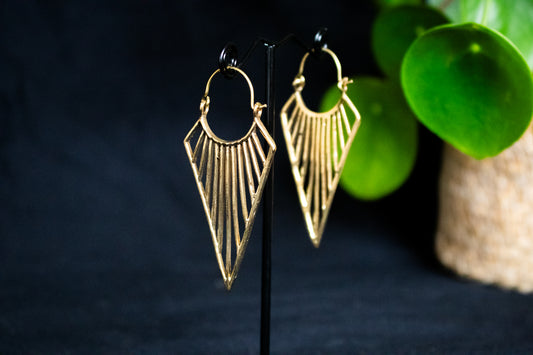 Geometric Art Deco Earrings