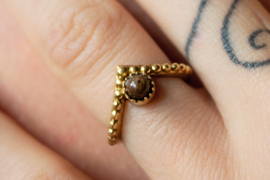 Golden Arrow Ring