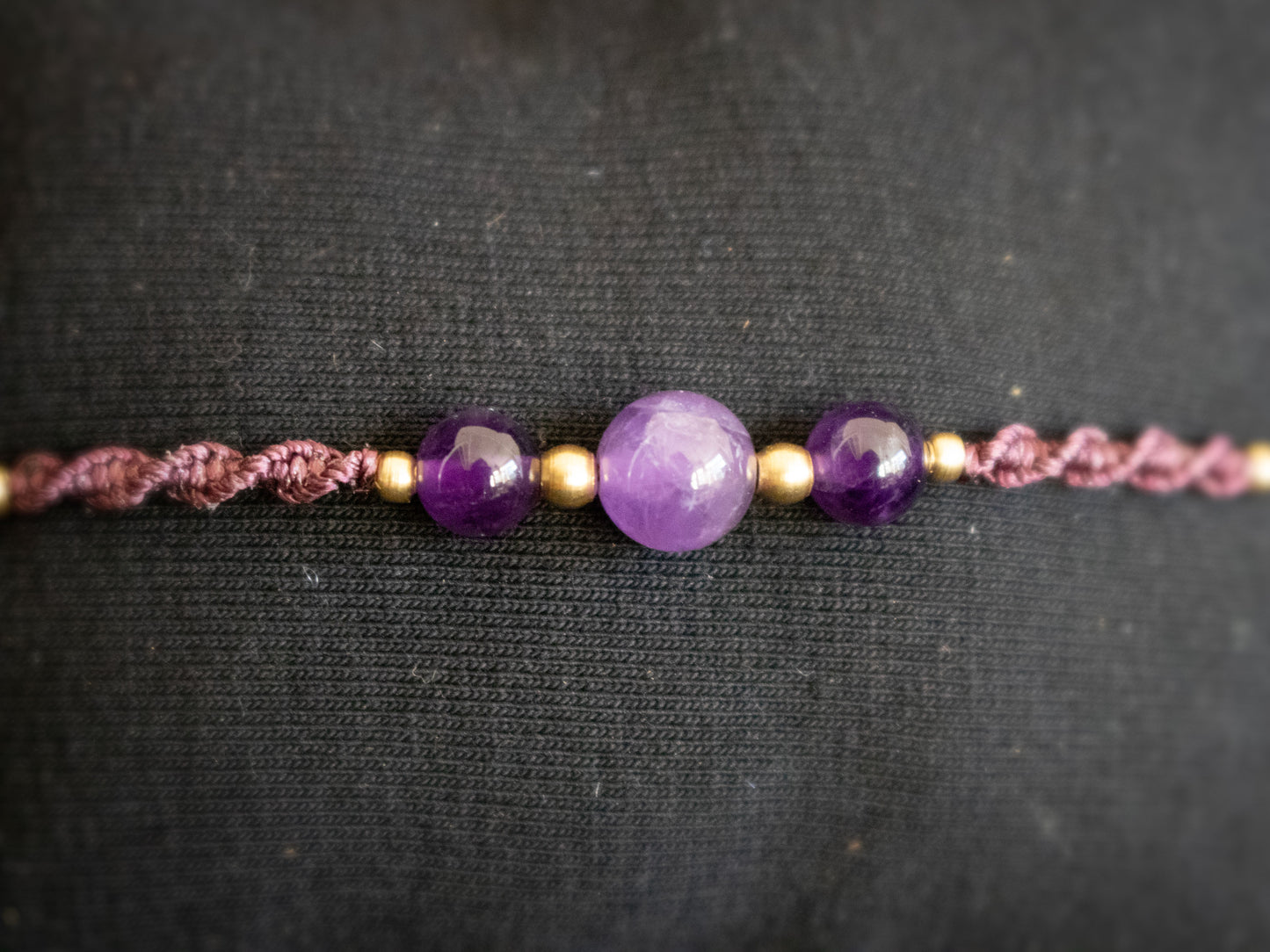 Amethyst Subtle Bracelet