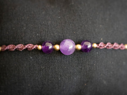 Amethyst Subtle Bracelet