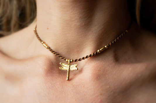 Dragonfly Pendant Necklace